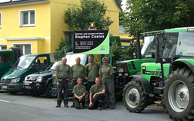 unser Team Gartenbau und Landschaftsbau